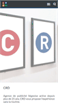 Mobile Screenshot of crd.be